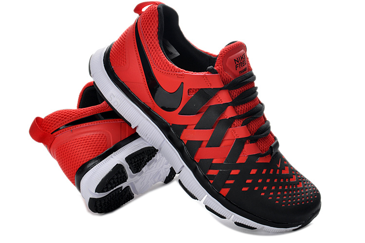 Classic Nike Free 5.0 Black Red White Running Shoes