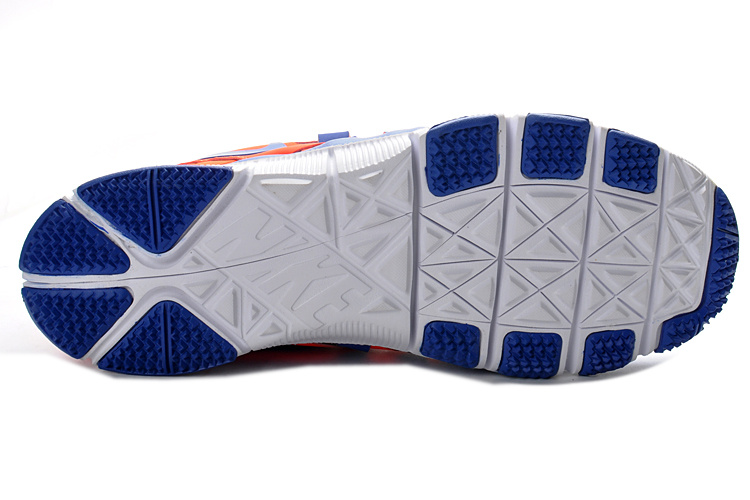 Classic Nike Free 5.0 Orange Blue Running Shoes - Click Image to Close