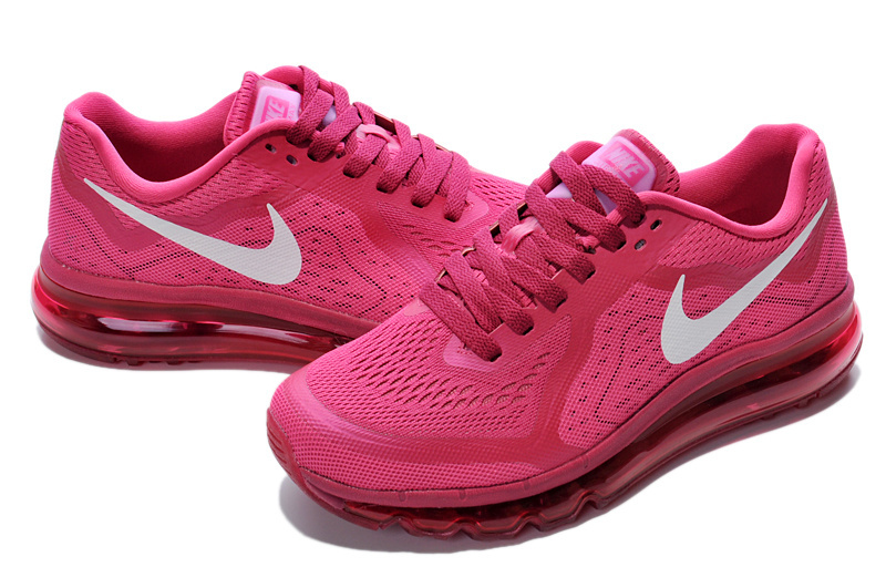 2014 Nike Air Max Cushion Wine Red For Women - Click Image to Close