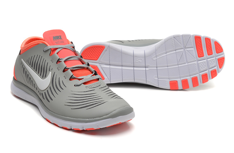 2014 WMNS Nike Free Balanza Grey Pink Shoes For Women - Click Image to Close