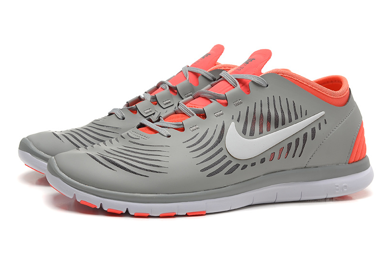 2014 WMNS Nike Free Balanza Grey Pink Shoes For Women