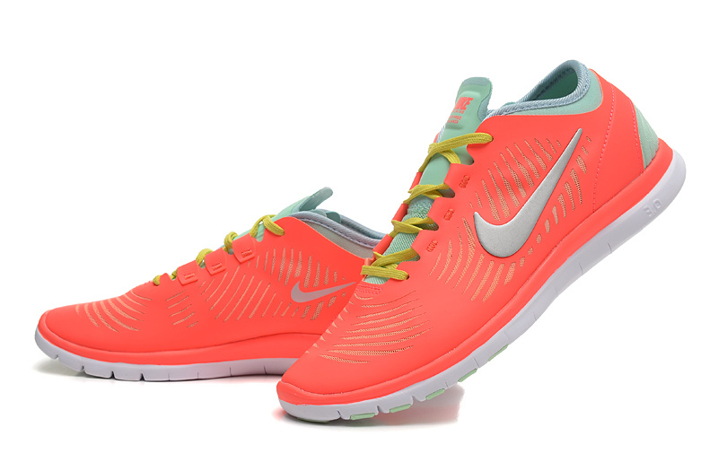 2014 WMNS Nike Free Balanza Red Grey Yellow Shoes For Women - Click Image to Close