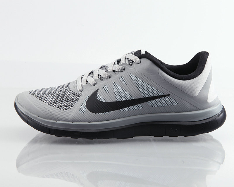 New Nike Free Run 4.0 V4 Grey Black Running Shoes