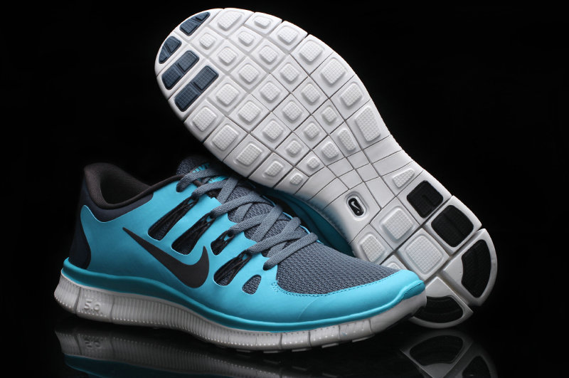 Trendy Nike Free Run 5.0 2 Blue Grey