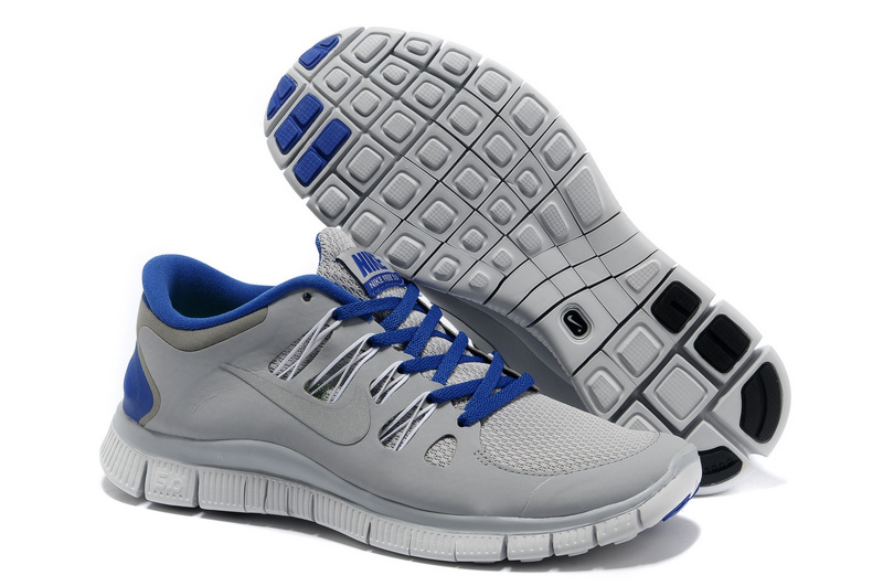 Trendy Nike Free Run 5.0 2 Grey Blue