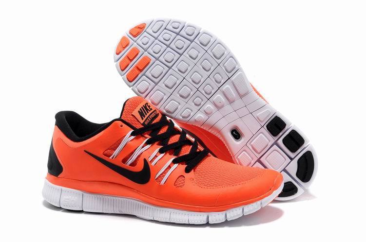 Trendy Nike Free Run 5.0 2 Orange Black