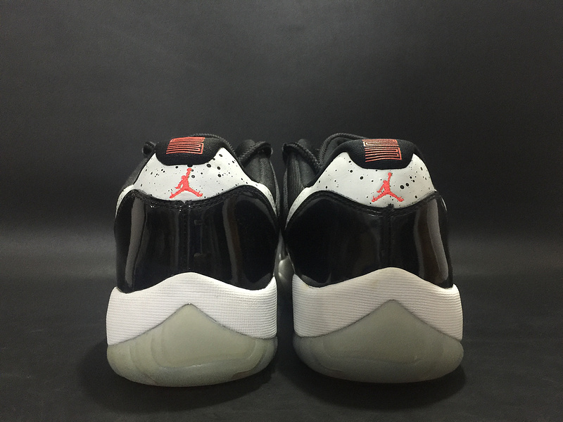 Air Jordan 11 GS Low Infrared Black Shoes