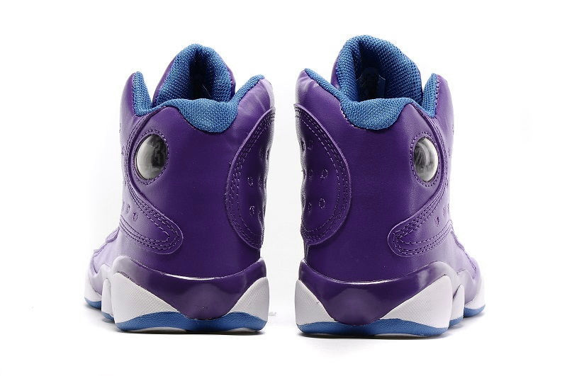 Air Jordan 13 GS Purple Blue Shoes - Click Image to Close