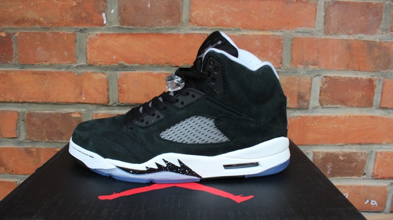 Air Jordan 5 Oreo Black GS Shoes - Click Image to Close