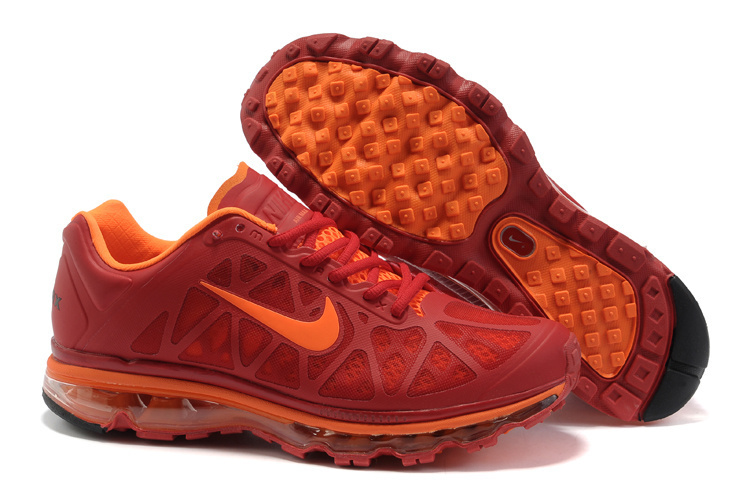 Nike Air Max 2011 Red Orange - Click Image to Close