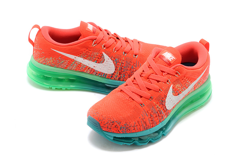Nike Air Max 2014 Flyknit Red Blue Shoes