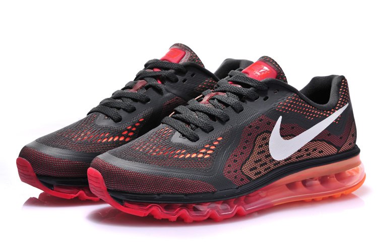 Nike Air Max 2014 Cushion Black Red Shoes