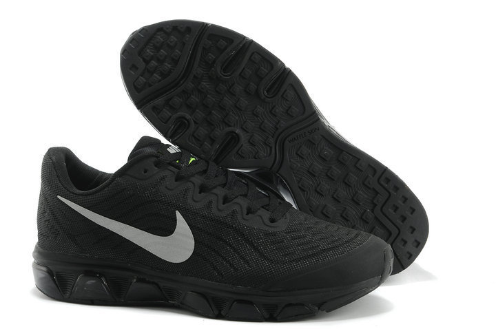 Nike Air Max 2015 All Cushion All Black Women Shoes - Click Image to Close