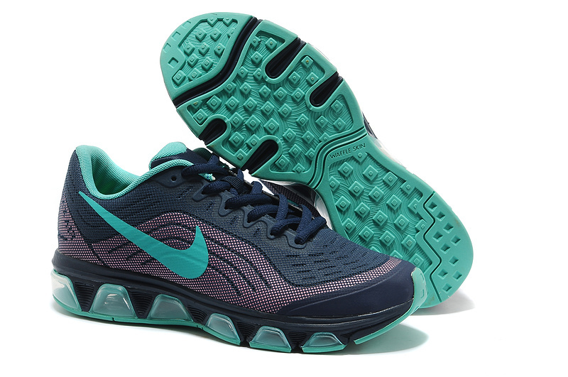 Nike Air Max 2015 All Cushion Black Green Women Shoes - Click Image to Close