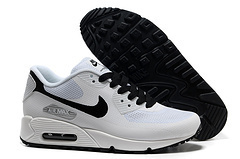 Nike Air Max 90 Mesh White Black Shoes