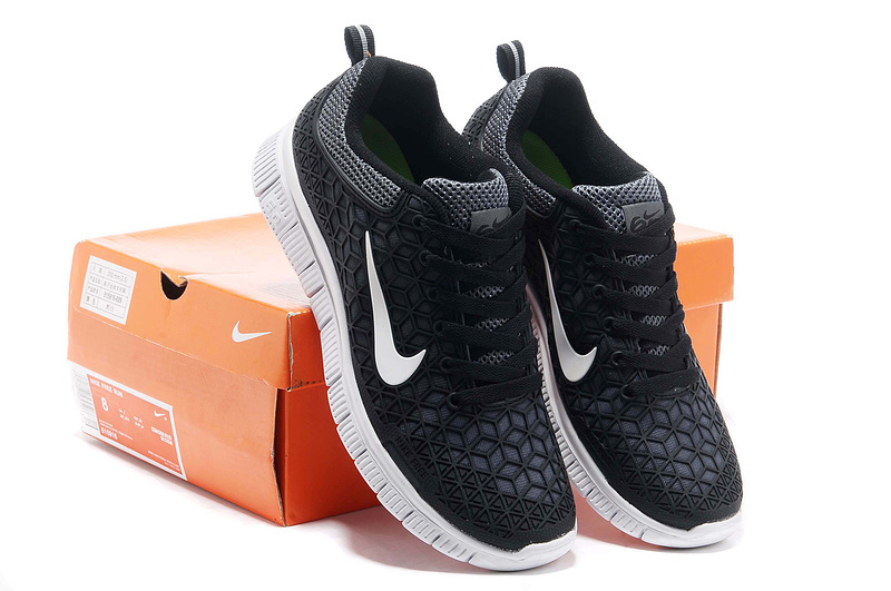 Women Nike Free 6.0 Mesh Black White Shoes