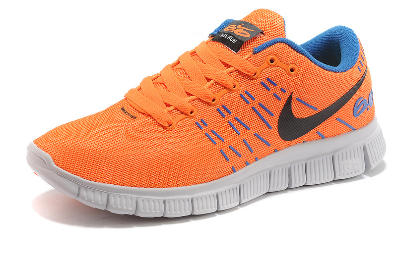 Women Nike Free 6.0 Mesh V2 Orange Blue White Shoes