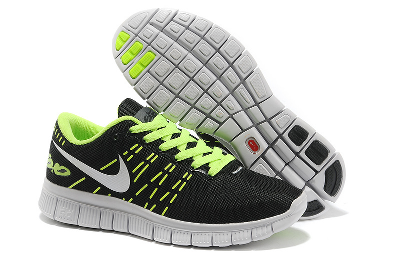 Nike Free 6.0 V2 Black Green White Shoes