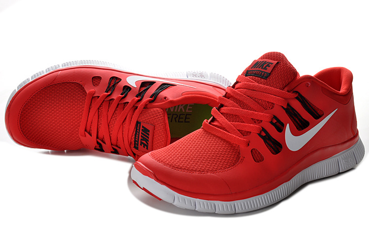 New Nike Free 5.0 Red Running Shoes