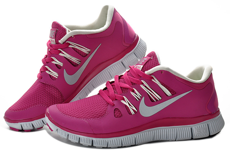 New Nike Free 5.0 Red White Running Shoes - Click Image to Close