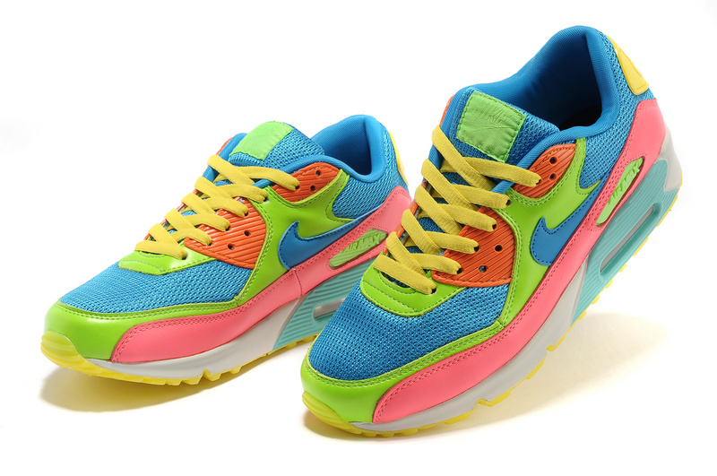 Nike Air Max 90 Colorful Shoes - Click Image to Close