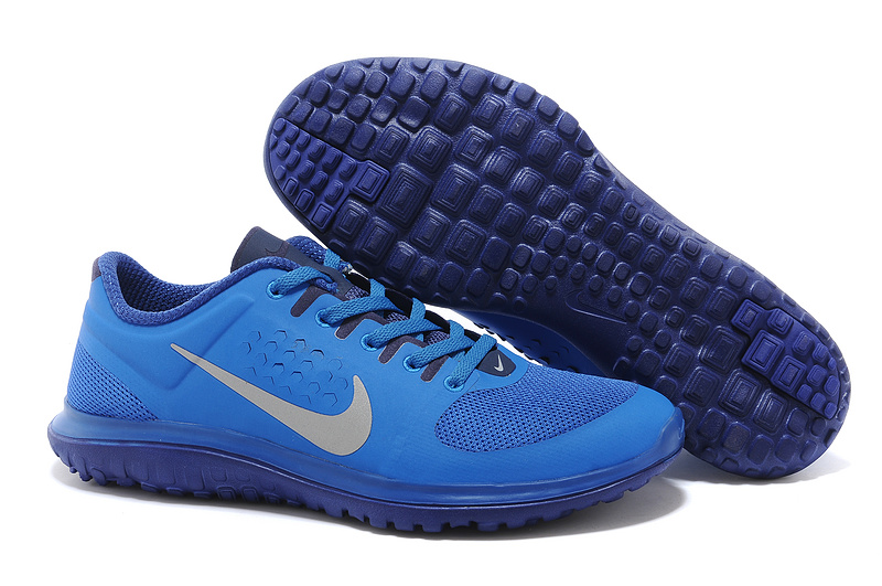 Nike FS Lite Run All Blue - Click Image to Close