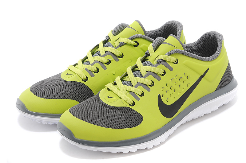 Nike FS Lite Run Yellow Grey - Click Image to Close