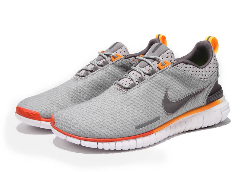 Nike Free OG 2014 Running Shoes Grey Orange White