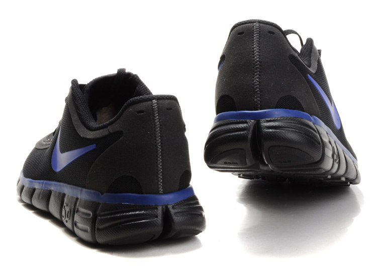 Nike Free Run 5.0 V4 Black Blue Shoes
