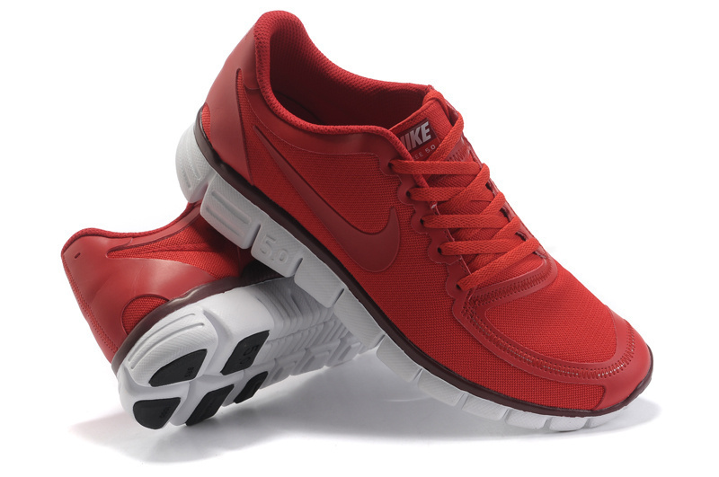 Nike Free Run 5.0 V4 Red White Shoes