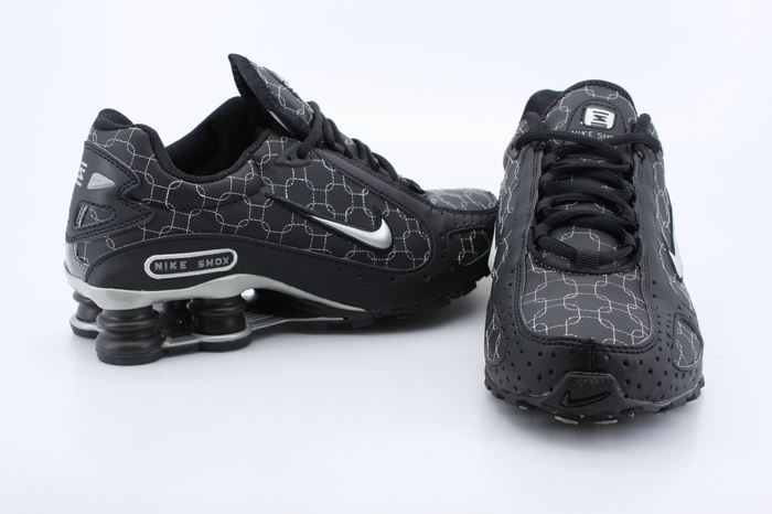 Nike Shox Monster Shoes Black Grey - Click Image to Close