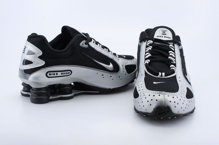 Nike Shox Monster Shoes Black Silver