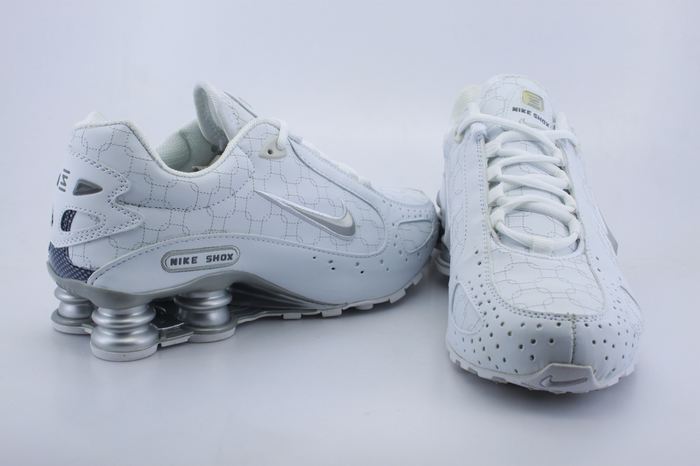 Nike Shox Monster Shoes White - Click Image to Close