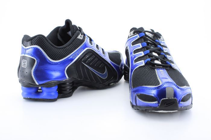 Nike Shox R5 Shoes Black Blue