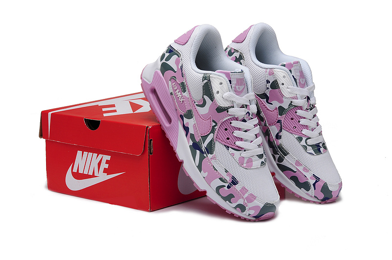 Nike Air Max 90 Pink Army White For Women