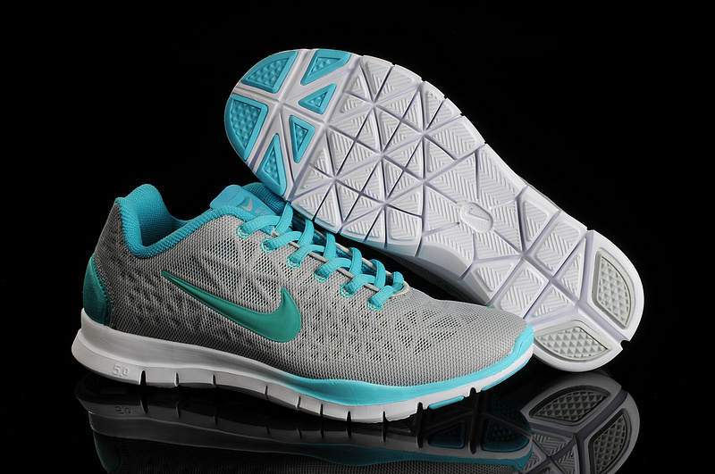 Nike Free Run 5.0 Trainer Grey Blue