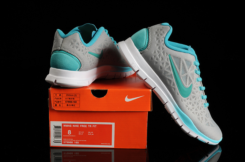 Nike Free Run 5.0 Trainer Grey Blue - Click Image to Close