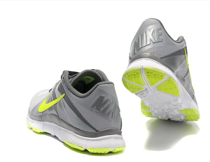 New Nike Free 5.0 Grey Silver Yellow Shoes