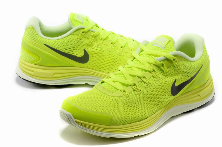 Nike 2013 Moonfall Grenadine Yellow White Running Shoes