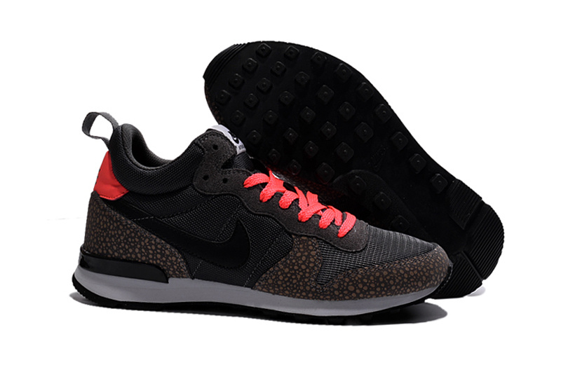 Nike 2015 Archive Black Brown Reddish Orange Women Shoes - Click Image to Close