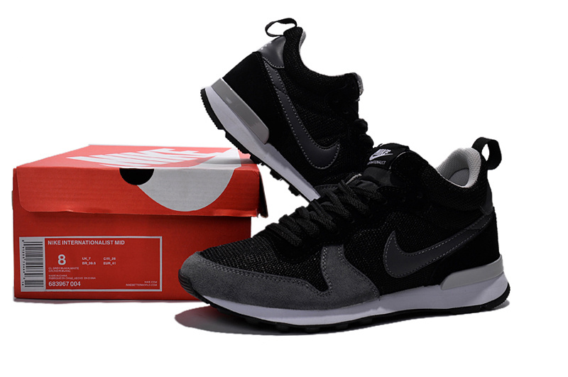 Nike 2015 Archive Black Grey Shoes - Click Image to Close
