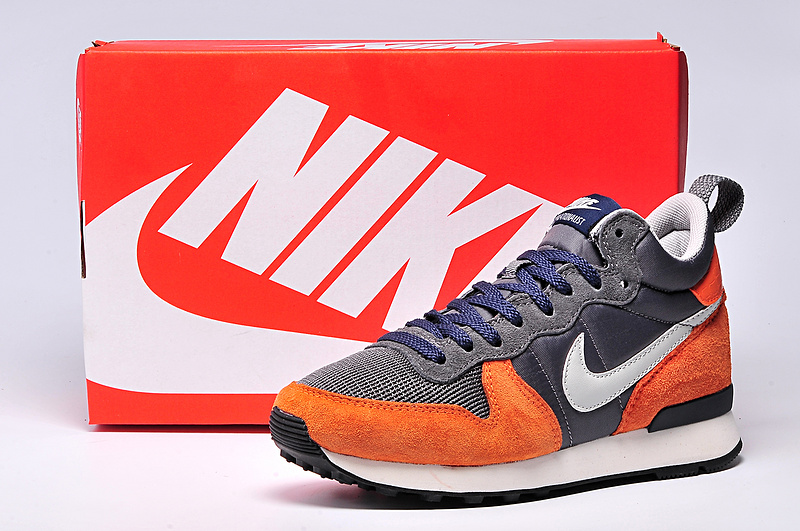 Nike 2015 Archive Grey Orange White Shoes - Click Image to Close