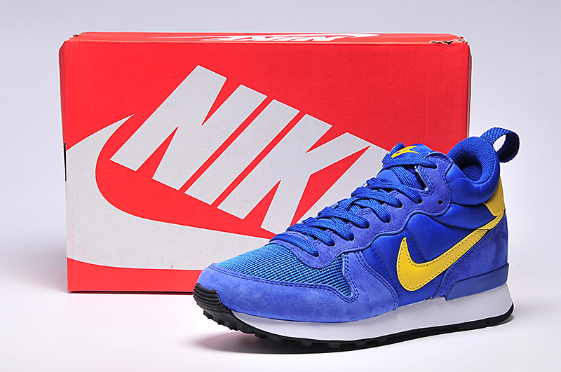 Nike 2015 Archive Royal Blue Yellow Shoes