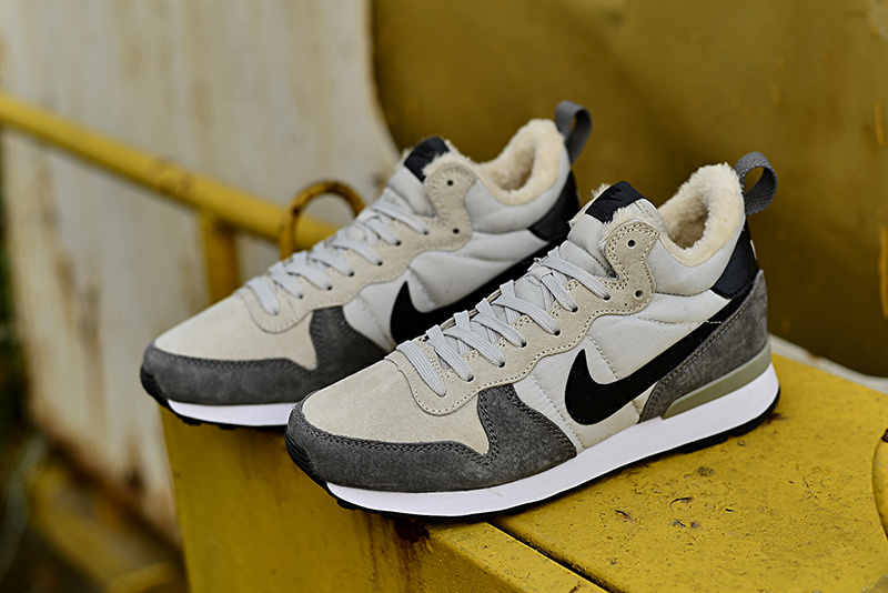 Nike 2015 Archive Wool White Grey Black Shoes - Click Image to Close