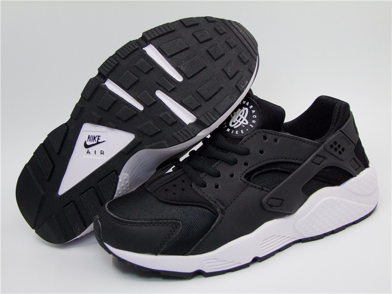 Nike Air Huarache 1 Black White Shoes - Click Image to Close