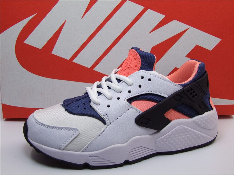 Nike Air Huarache 1 White Blue Orange Black Shoes