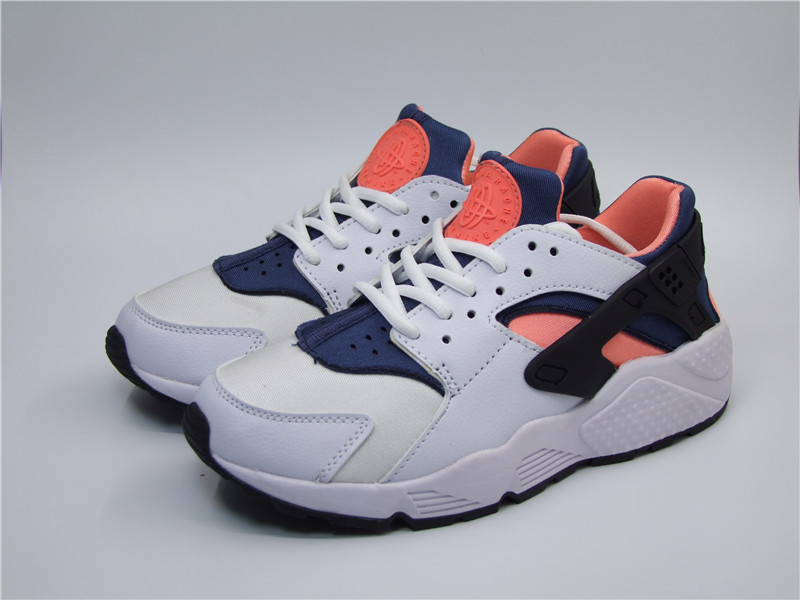 Nike Air Huarache 1 White Blue Orange Black Shoes