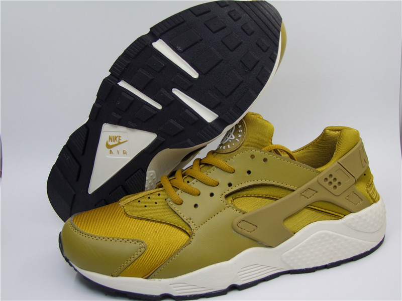 Nike Air Huarache 1 Yellow White Shoes - Click Image to Close