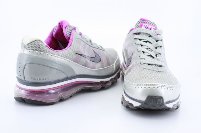 Women Nike Air Max 2009 2 Grey Silver Pink