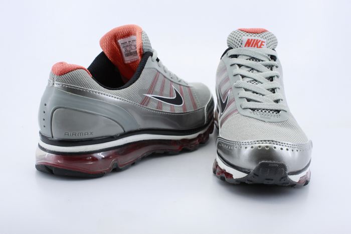 Men Nike Air Max 2009 2 Grey Siver Red
